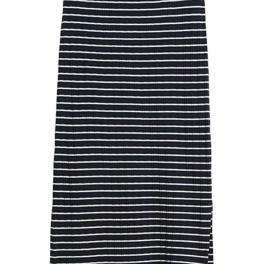 Banana Republic Ribbed Knit Midi Pencil Skirt